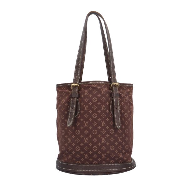 brb03560000002849 1 Louis Vuitton Bucket PM Monogram Minilan Handbag Brown