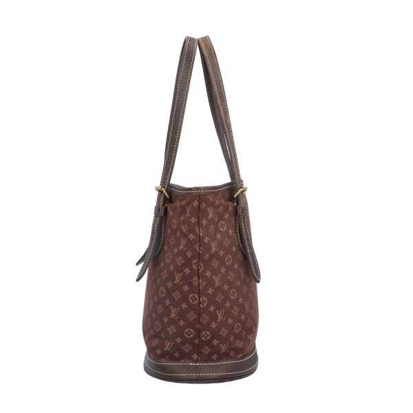 brb03560000002849 3 Louis Vuitton Bucket PM Monogram Minilan Handbag Brown