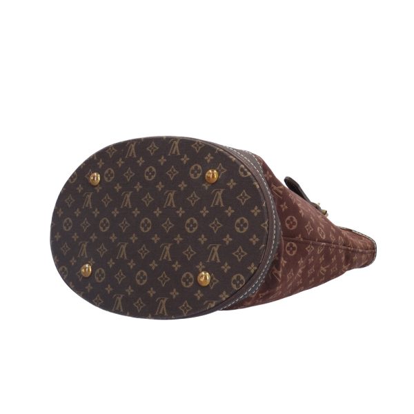 brb03560000002849 4 Louis Vuitton Bucket PM Monogram Minilan Handbag Brown