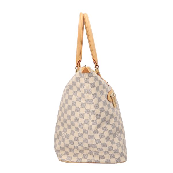 brb03560000004965 4 Louis Vuitton Saleya GM Damier Azur Tote Bag White