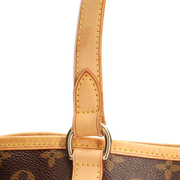 brb03580000000590 13 Louis Vuitton Batignolles Monogram Canvas Shoulder Bag Brown