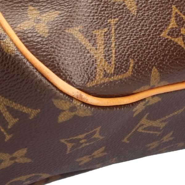 brb03580000000590 17 Louis Vuitton Batignolles Monogram Canvas Shoulder Bag Brown