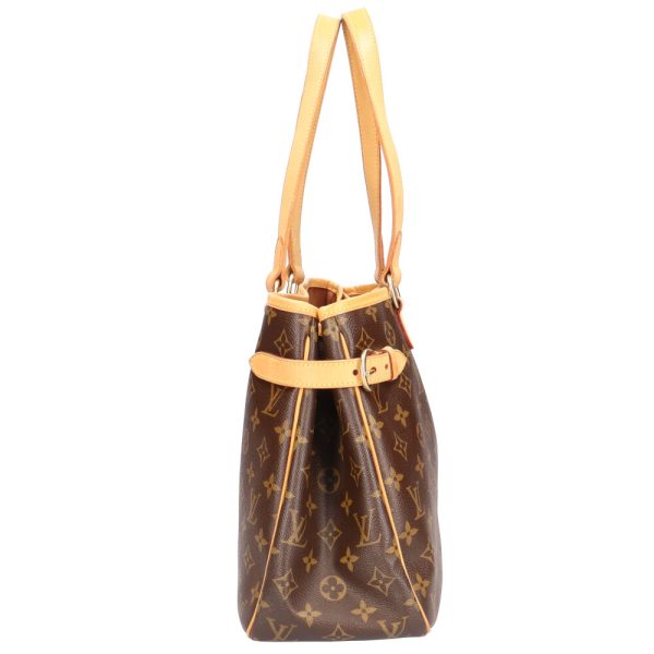 brb03580000000590 4 Louis Vuitton Batignolles Monogram Canvas Shoulder Bag Brown