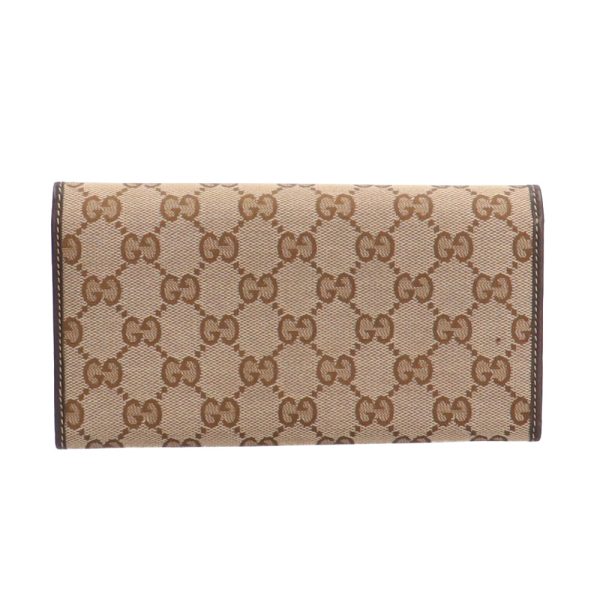 brb03580000004706 2 Gucci Lovely Heart GG Canvas Long Wallet