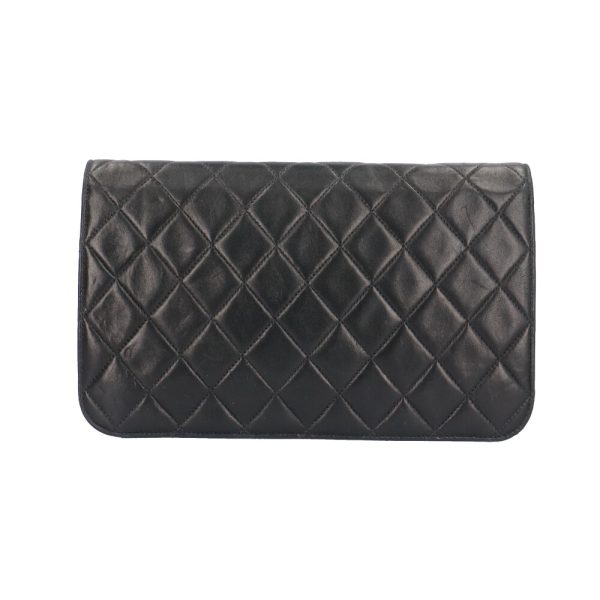 brb03600000005094 3 Chanel Matelasse Lambskin Shoulder Bag Black