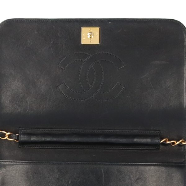 brb03600000005094 7 Chanel Matelasse Lambskin Shoulder Bag Black