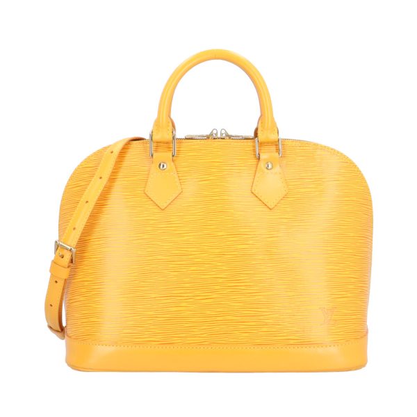 brb03600000005669 1 Louis Vuitton Alma Epi Shoulder Bag Yellow