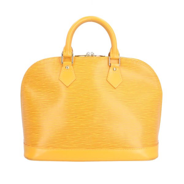 brb03600000005669 3 Louis Vuitton Alma Epi Shoulder Bag Yellow