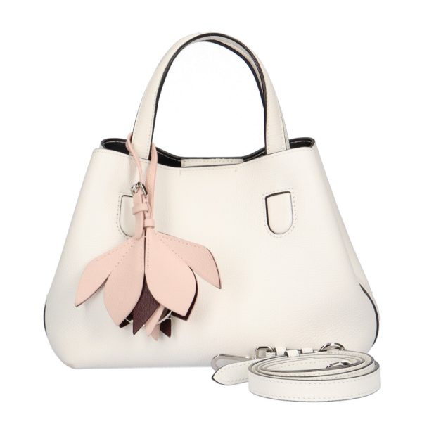 brb03630000000342 1 Christian Dior Blossom Shoulder Bag Leather White