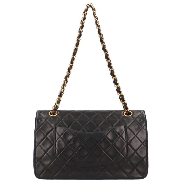 brb03660000001274 3 Chanel Chain Matelasse Lambskin Shoulder Bag Black