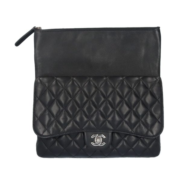 brb03680000001107 9 Chanel Matelasse Leather Shoulder Bag Black