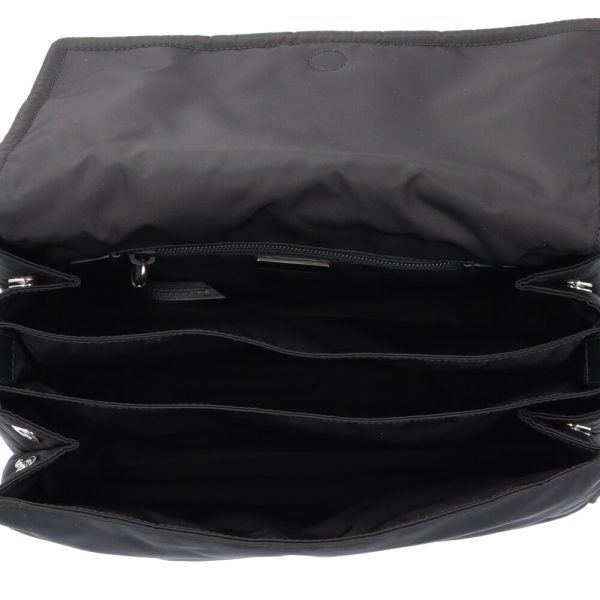 brb03680000003089 6 Prada Medium Pandet Shoulder Bag Black