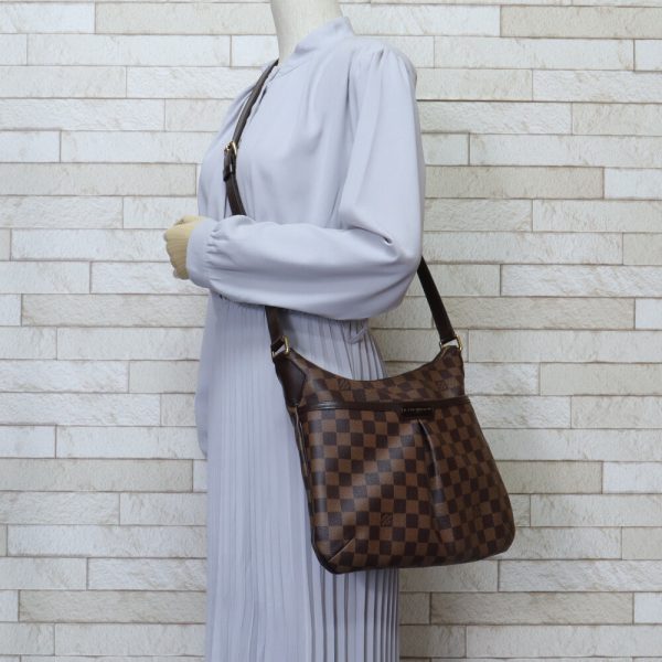 brb03700000000171 2 Louis Vuitton Bloomsbury PM Shoulder Bag Damier Canvas Brown