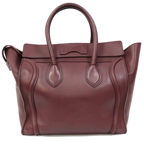 brb03800548 5 Celine Handbag Leather Purple