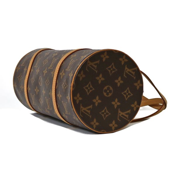 brb03802449 6 Louis Vuitton Papillon Monogram Shoulder Bag Brown