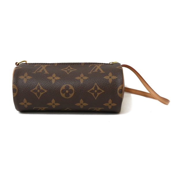 brb03802449 8 Louis Vuitton Papillon Monogram Shoulder Bag Brown