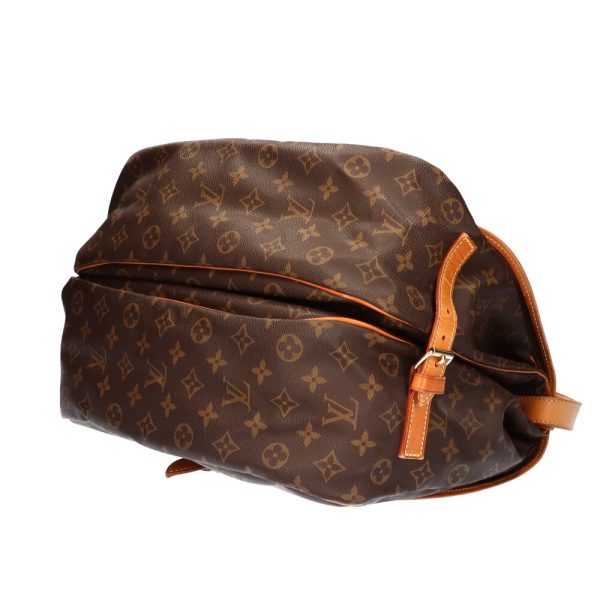 brb03802493 6 Louis Vuitton Saumur Monogram Shoulder Bag Brown