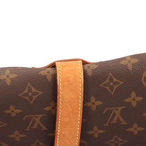 brb03802493 9 Louis Vuitton Saumur Monogram Shoulder Bag Brown