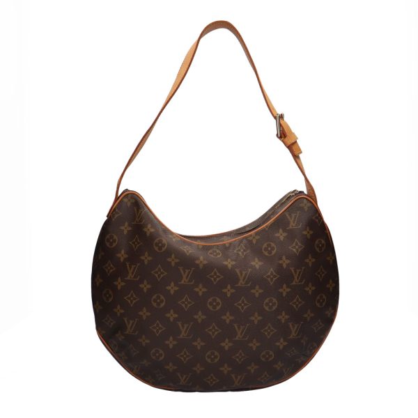 brb03802544 1 Louis Vuitton Croissant Monogram Shoulder Bag Brown