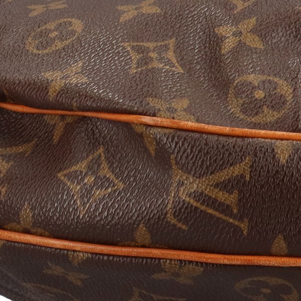 brb03802544 10 Louis Vuitton Croissant Monogram Shoulder Bag Brown