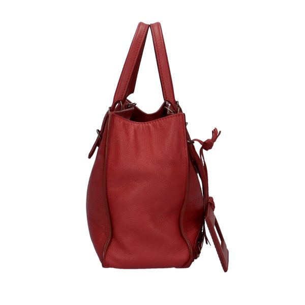 brb10000000000726 4 Balenciaga Paper Handbag Leather Red