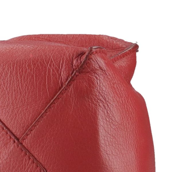 brb10000000000726 8 Balenciaga Paper Handbag Leather Red