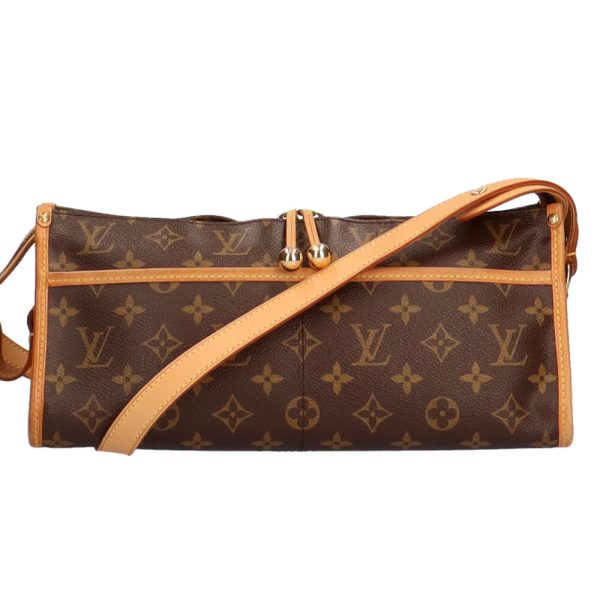 brb10000000000790 1 Louis Vuitton Popincourt Monogram Canvas Shoulder Bag Brown