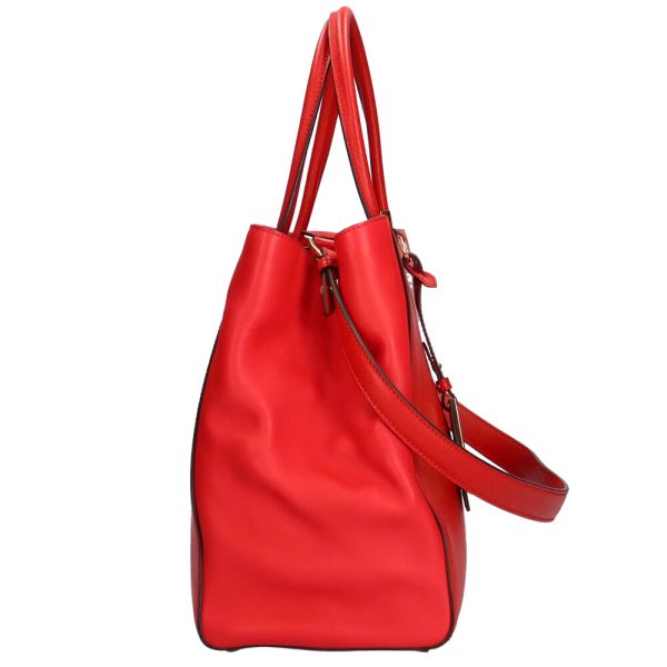 brb10000000030152 4 Fendi Toujours Leather Shoulder Bag Red