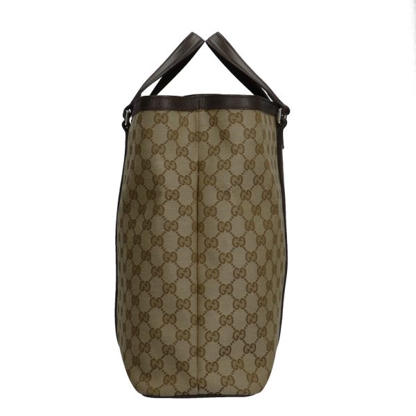 brb10000000031570 4 Gucci GG Campus GG Canvas Shoulder Bag Brown