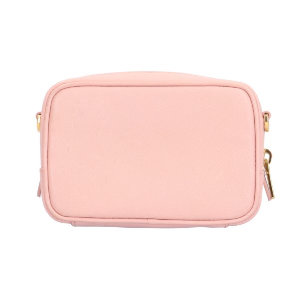 brb10000000119298 3 Prada Ribbon Mini Leather Shoulder Bag Pink