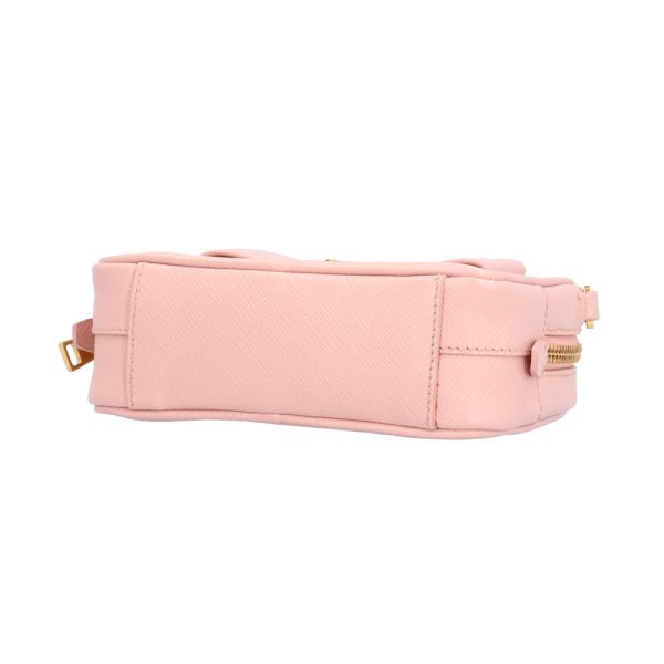 brb10000000119298 5 Prada Ribbon Mini Leather Shoulder Bag Pink