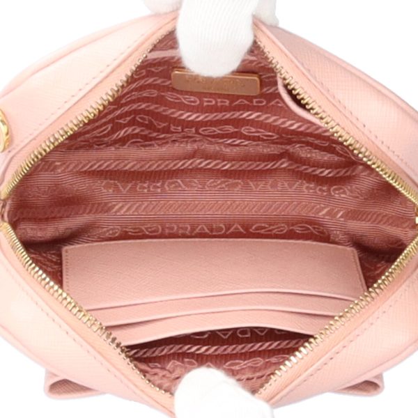 brb10000000119298 6 Prada Ribbon Mini Leather Shoulder Bag Pink