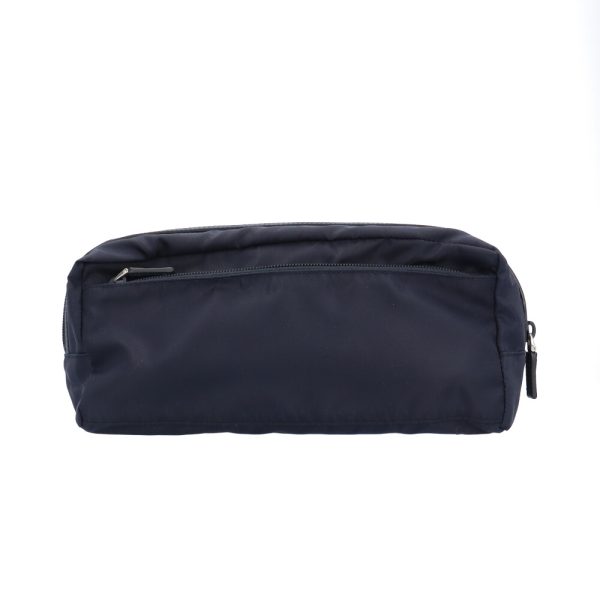 brb10000000120578 3 Prada Nylon Clutch Bag Navy