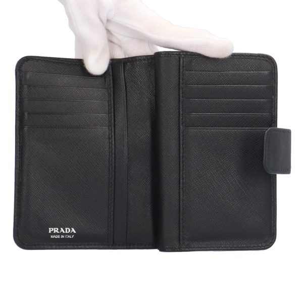 brb10000000120758 6 Prada Nylon Bifold Wallet