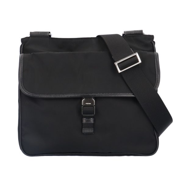 brb10000000122267 1 Prada Nylon Shoulder Bag Black