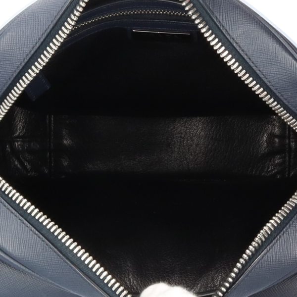 brb10000000122279 6 Prada Leather Shoulder Bag Navy