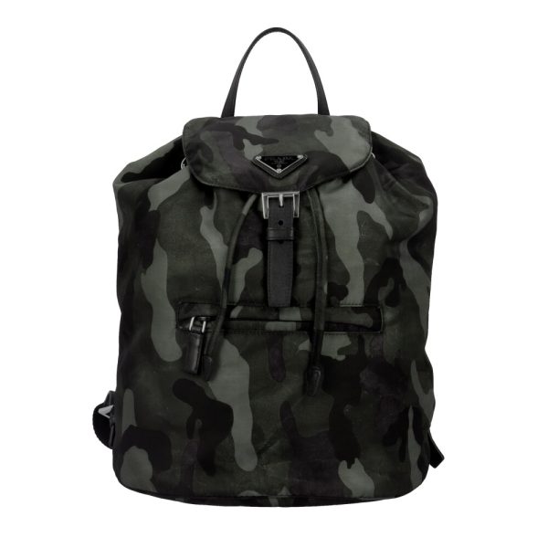 brb10000000122565 1 Prada Camouflage Nylon Rucksack