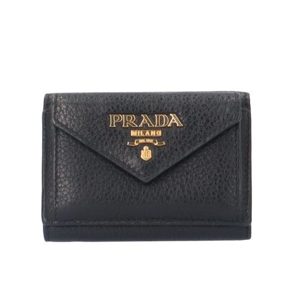 brb10000000122573 1 Prada Leather Trifold Wallet