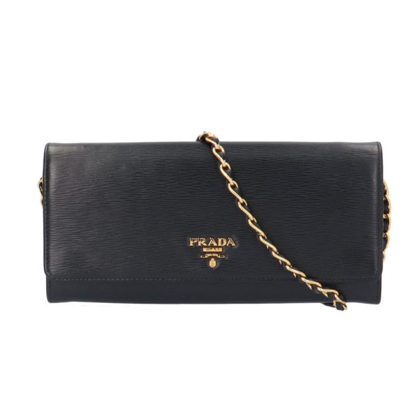 brb10000000122819 1 Prada Leather Wallet Chain