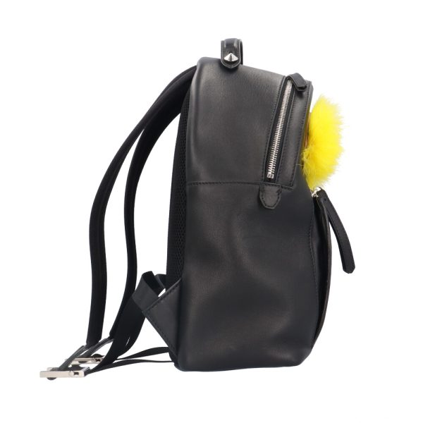 brb10000000123827 4 Fendi Bag Bugs Leather Rucksack Black