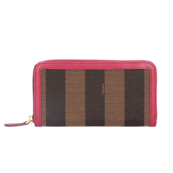 brb10000000123830 1 Fendi Pecan Canvas Long Wallet