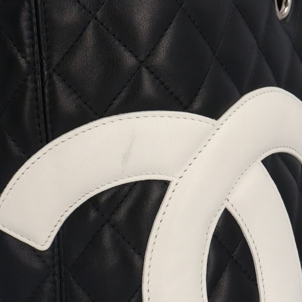 brb10000000123854 7 Chanel Cambon Calf Tote Bag Black