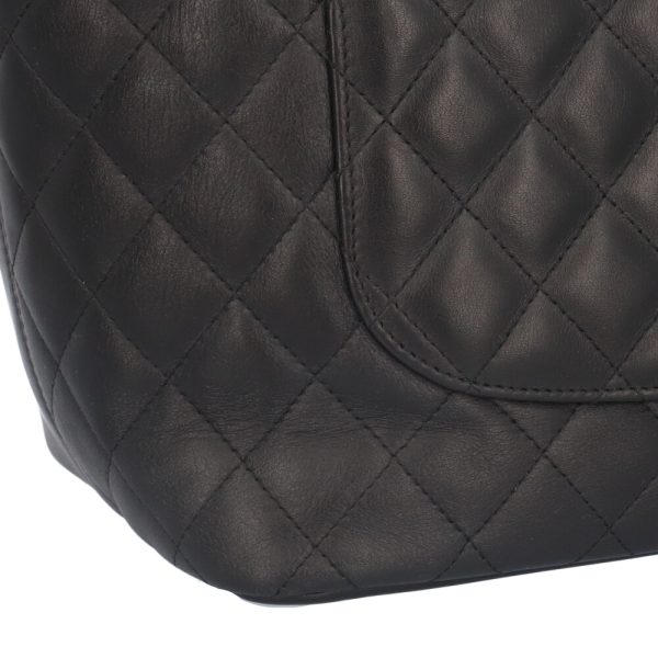 brb10000000123855 9 Chanel Cambon Calf Tote Bag Black