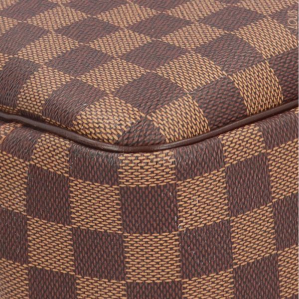 brb10000000123865 8 Louis Vuitton Deauville Damier Canvas Handbag Bag Brown