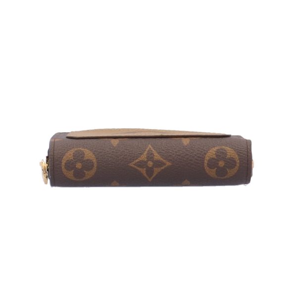 brb10000000123874 4 Louis Vuitton Portefeuille Roux Monogram Reverse Bifold Wallet