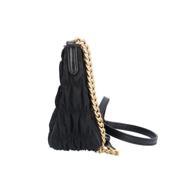 brb10000000125555 4 Prada Nylon Shoulder Bag Black