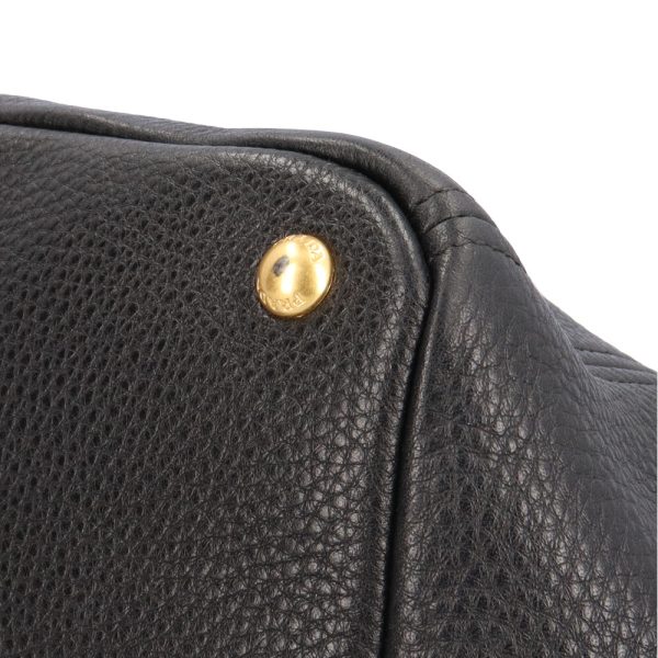 brb10000000125560 7 Prada Bn Leather Shoulder Bag Black