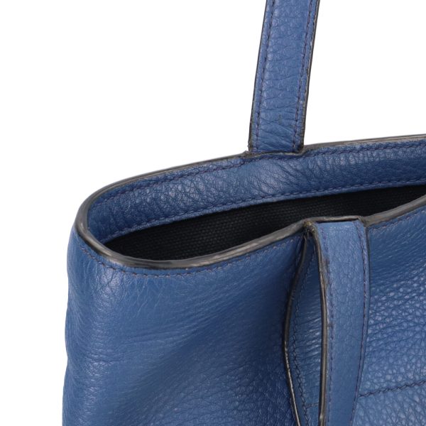 brb10000000127474 8 Prada Leather Tote Bag Blue