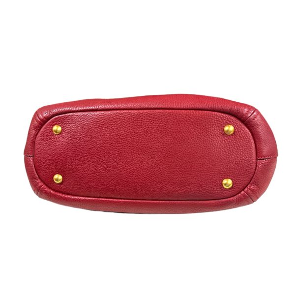 brb10000000127951 5 Prada Leather Shoulder Bag Red