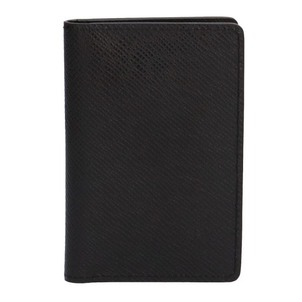 brb10010000004472 1 Louis Vuitton Organizer de Poche Taiga Card Case Black